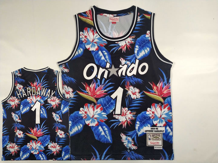 Magic 1 Anfernee Hardaway Black Fashion 1994 95 Hardwood Classics Jersey,We sell and wholesale Magic 1 Anfernee Hardaway Black Fashion 1994 95 Hardwood Classics Jersey on line form chian!